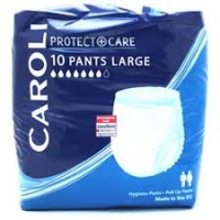 پوشک شورتی کارولی بزرگسال سایز لارج بسته 10 عددی