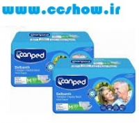 پوشک بزرگسال جانپد چسبی سایز مدیوم